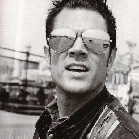 Celebrity Johnny Knoxville Jackass Mirrored Lens Metal Aviator Sunglasses 1375