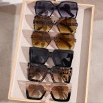 6 Pairs of Women's Bohemian Style OVERSIZE Large Frame Fashion Trend Glasses Suitable for Daily Holiday Decoration And Wear