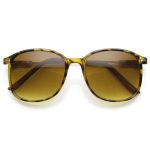 Classic Vintage Inspired Dapper P3 Round Sunglasses 8991