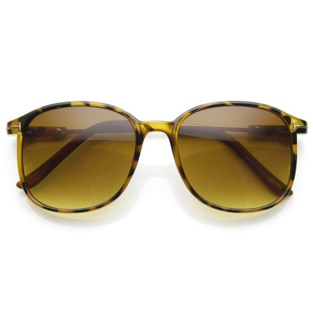 Classic Vintage Inspired Dapper P3 Round Sunglasses 8991